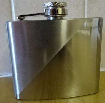 Stainless steel 5 oz Hip flask