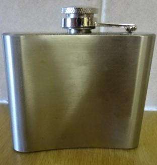 Stainless steel 5 oz Hip flask