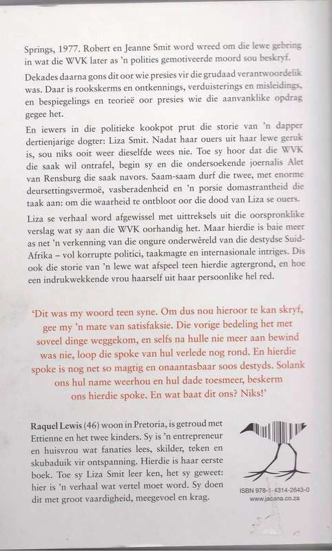 EK IS LIZA SMIT - LIZA SMIT SAAM MET RAQUEL LEWIS (2018)
