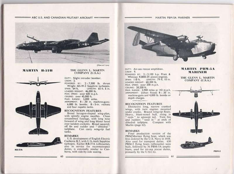 U S & CANADIAN MILITARY AIRCRAFT - JOHN W TAYLOR (1950'S)
