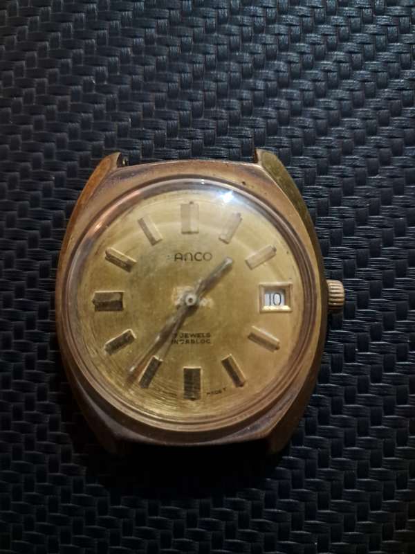 Lanco 17 Jewels Incabloc Date Watch