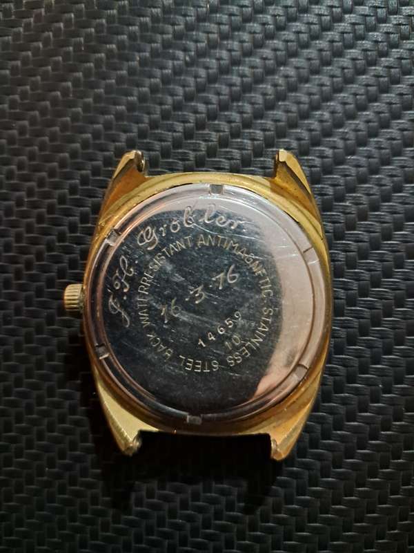 Lanco 17 Jewels Incabloc Date Watch