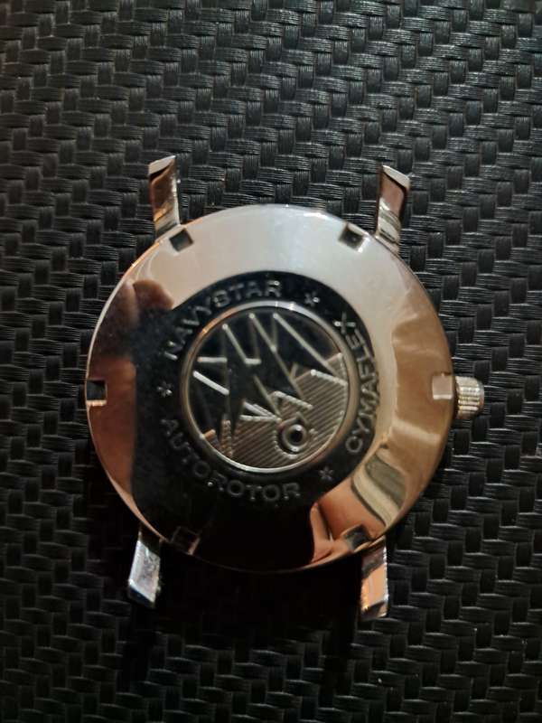 Rare Cyma Navystar Deluxe Automatic Date Watch