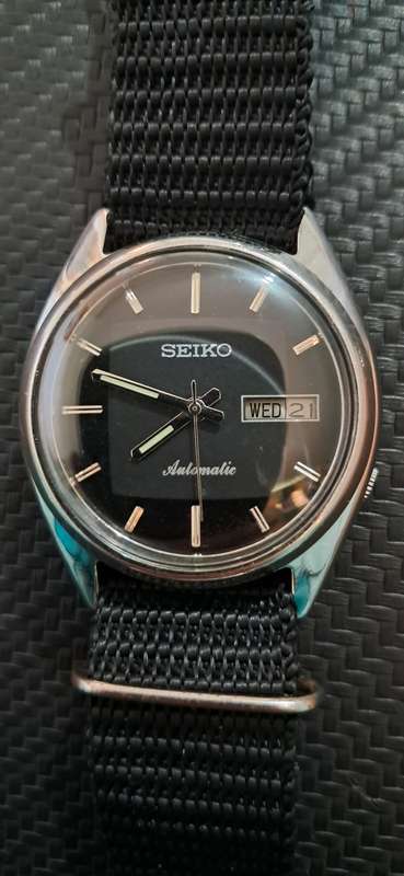 Vintage Seiko 7009A Automatic day date watch