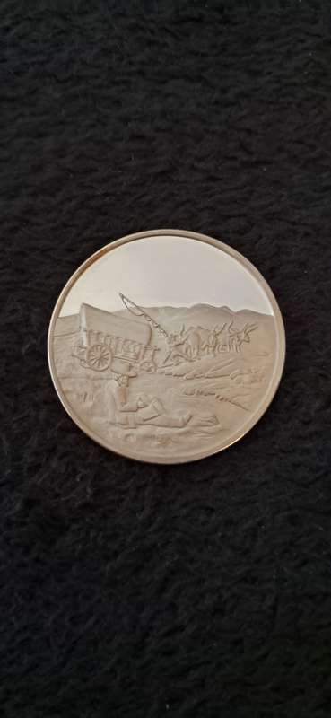 Silver Pioneers Of Southern Africa Thomas Baines coin