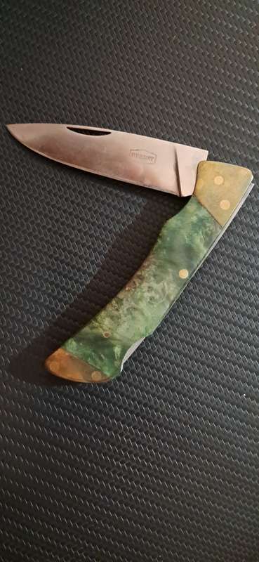 Hand made pocket knife