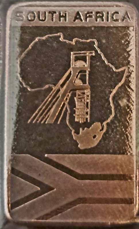 100g Fine Silver Big 5 bullion bar.