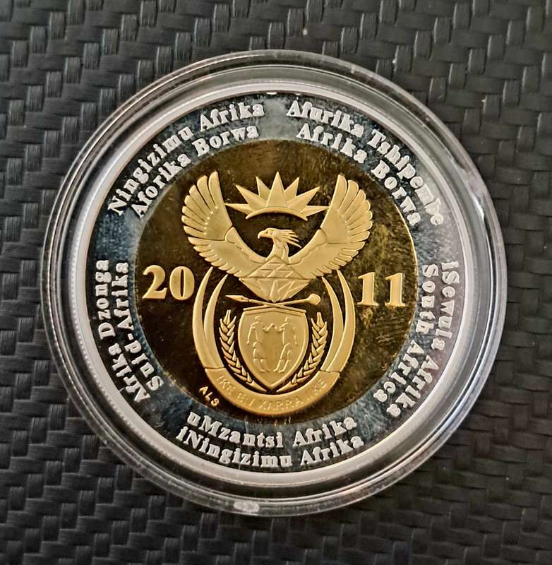 2001 SARB 90TH Anniversary Silver 1oz proof coin