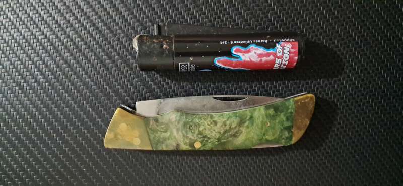 Hand made pocket knife