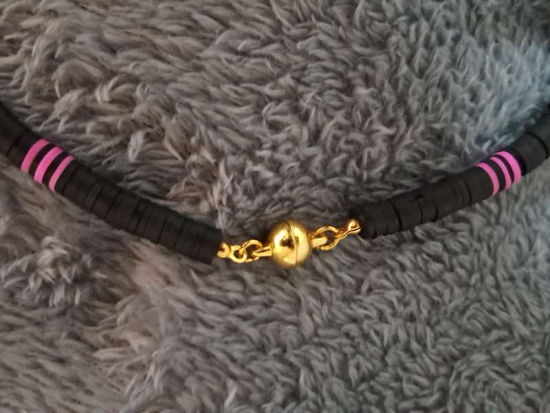 Hand Made Beaded Neclace with Magnetic Clasp