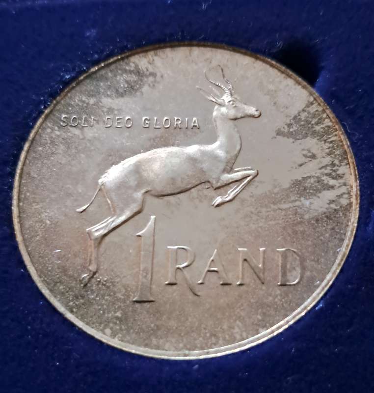 1983 Proof set Silver 1 Rand