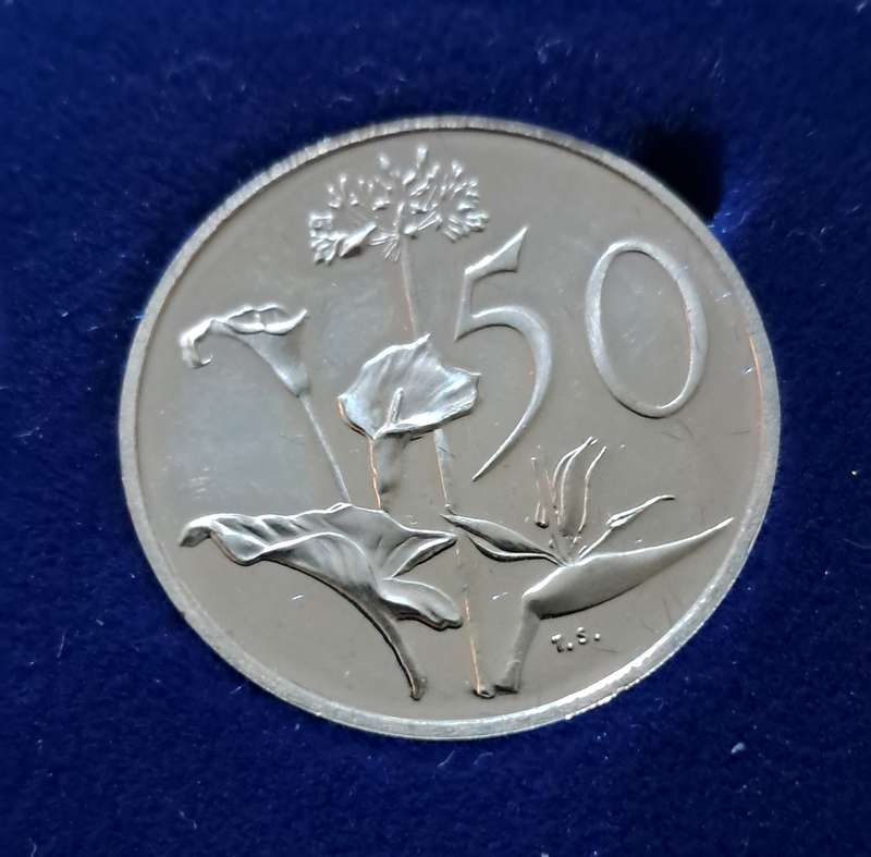 1983 Proof set Silver 1 Rand