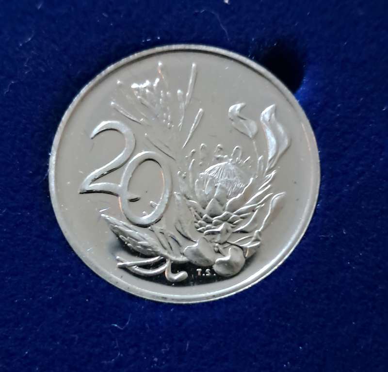 1983 Proof set Silver 1 Rand