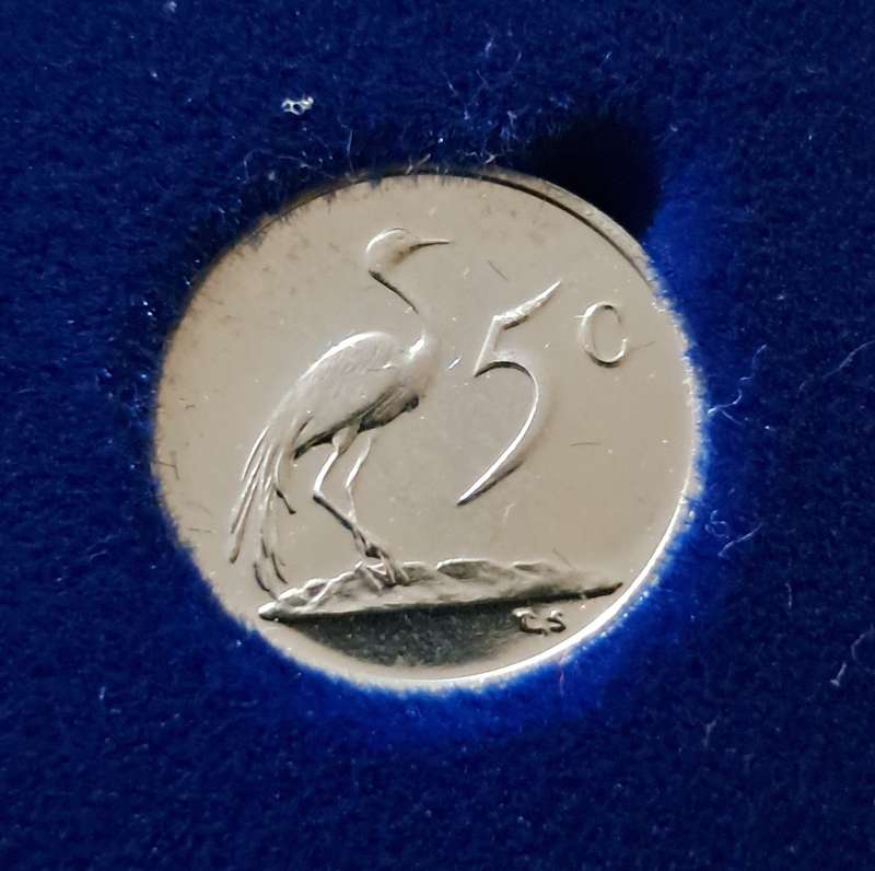 1983 Proof set Silver 1 Rand