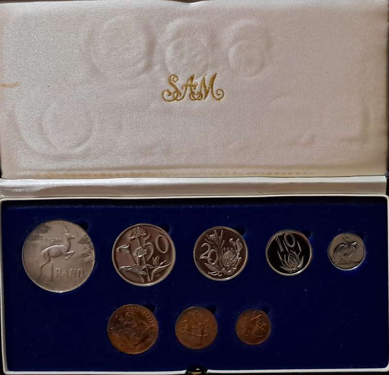 1983 Proof set Silver 1 Rand