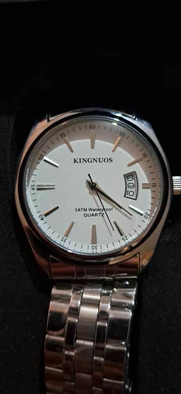 Kingnuos Mens Calendar Watch