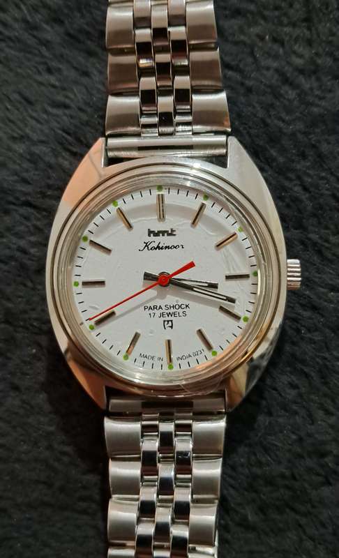 Vintage HMT Kohinoor Para Shock Mechanical Watch