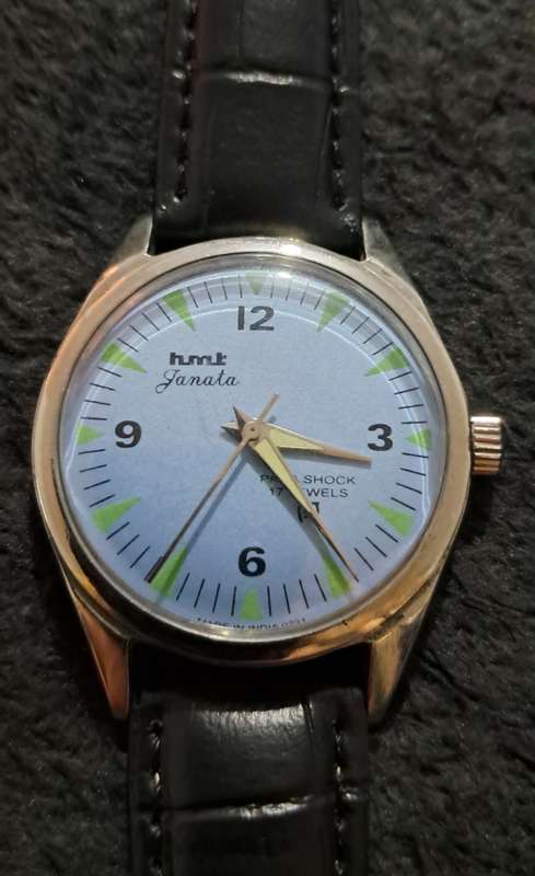 Vintage Mens HMT Janata Mechanical Watch