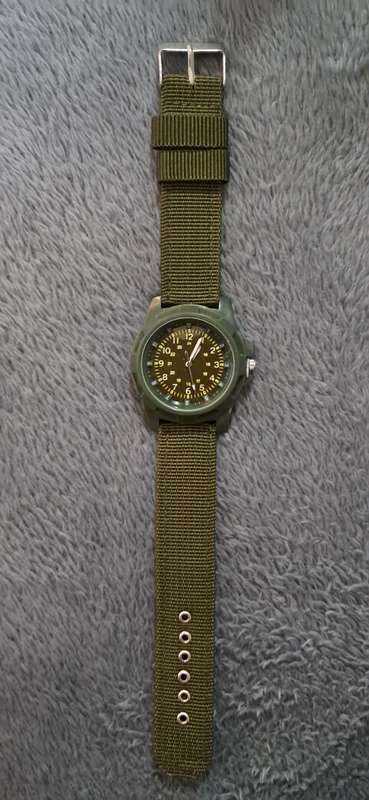 Military Style Quartz Watch