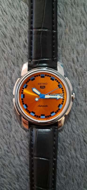 Seiko 5 Automatic Watch with Day and Date Function