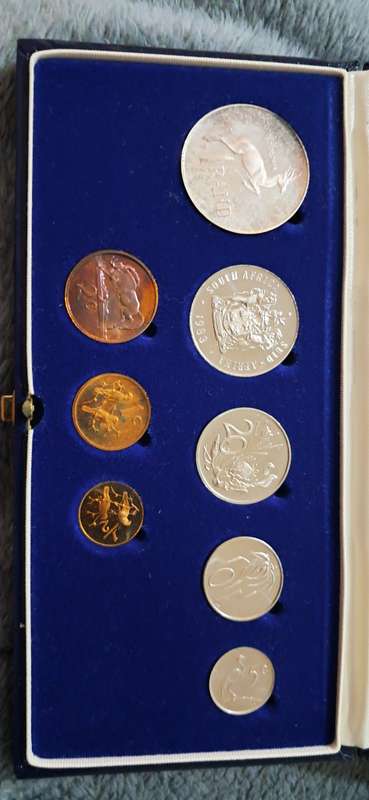 1983 Proof Set in Blue box