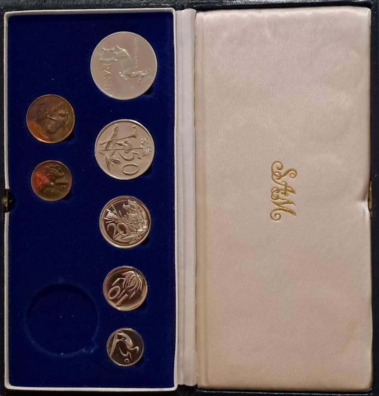 1984 Proof set in SAM box