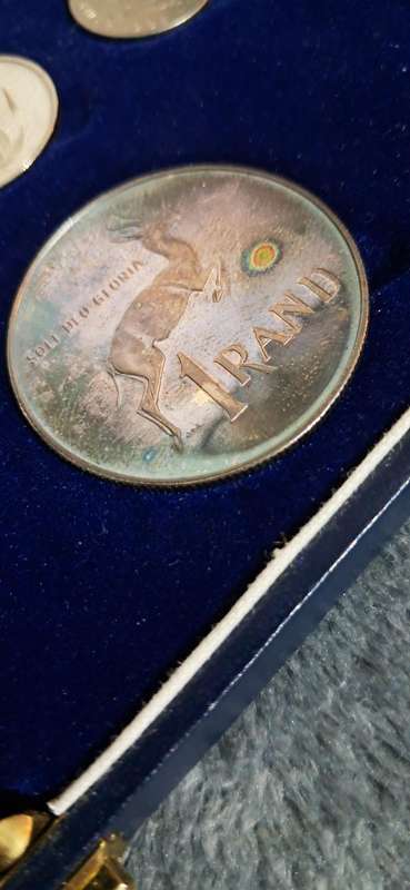 1988 Proof set silver R1  (missing nickel R1)