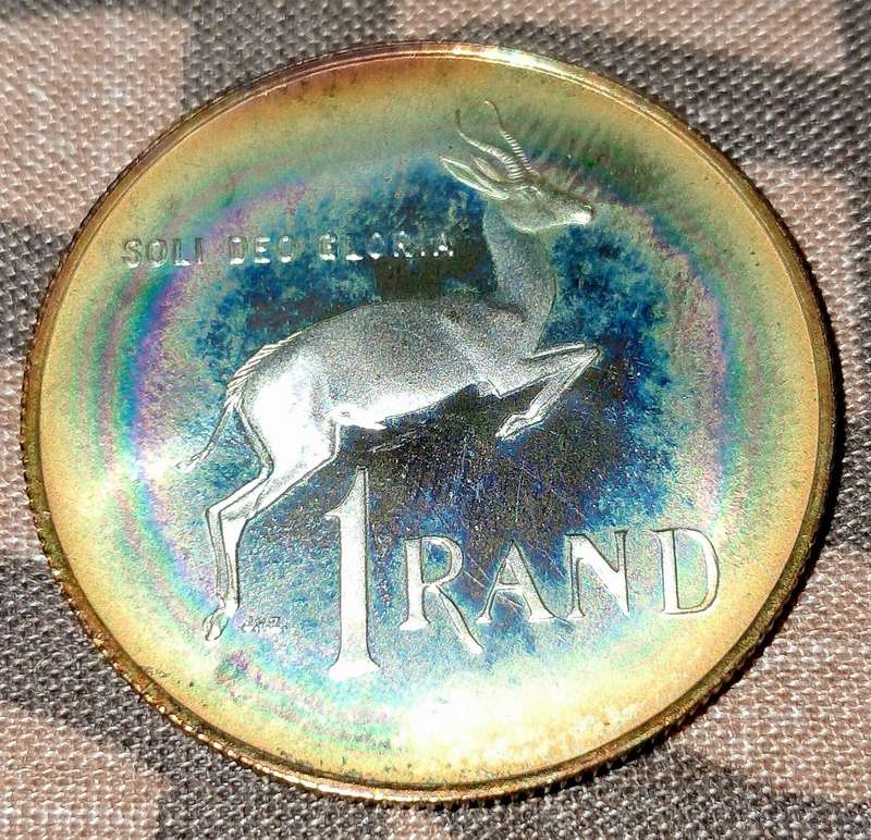 1967 Proof set with Silver 1 Rand