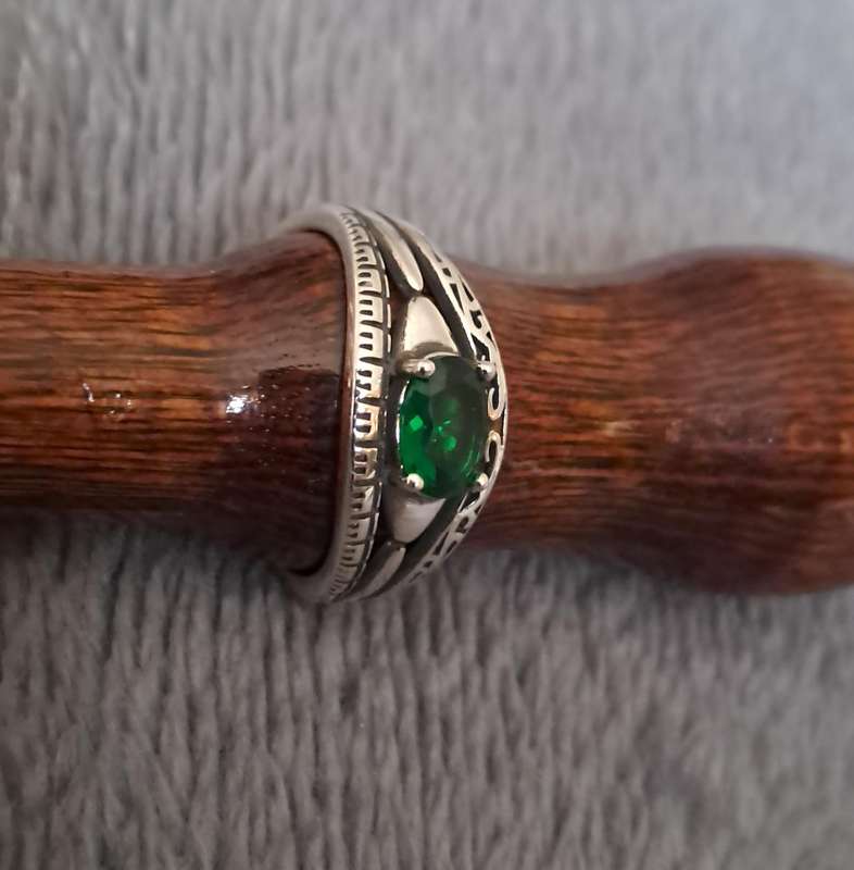 Stunning Sterling Silver Adjustable Ring