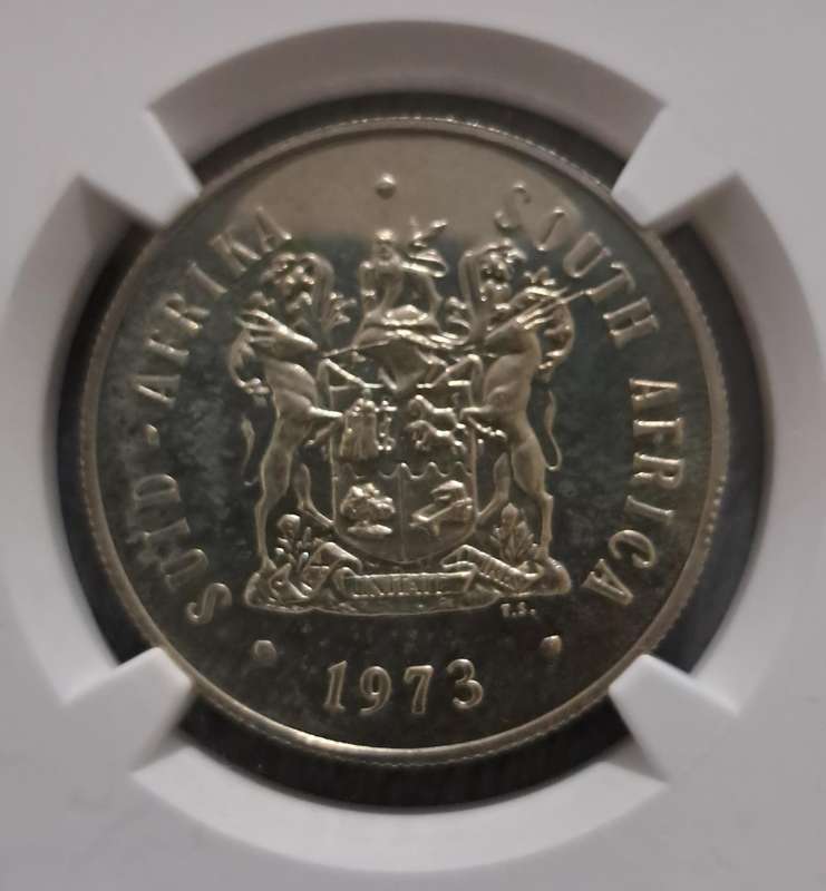1973 PF64 Proof Silver 1 Rand