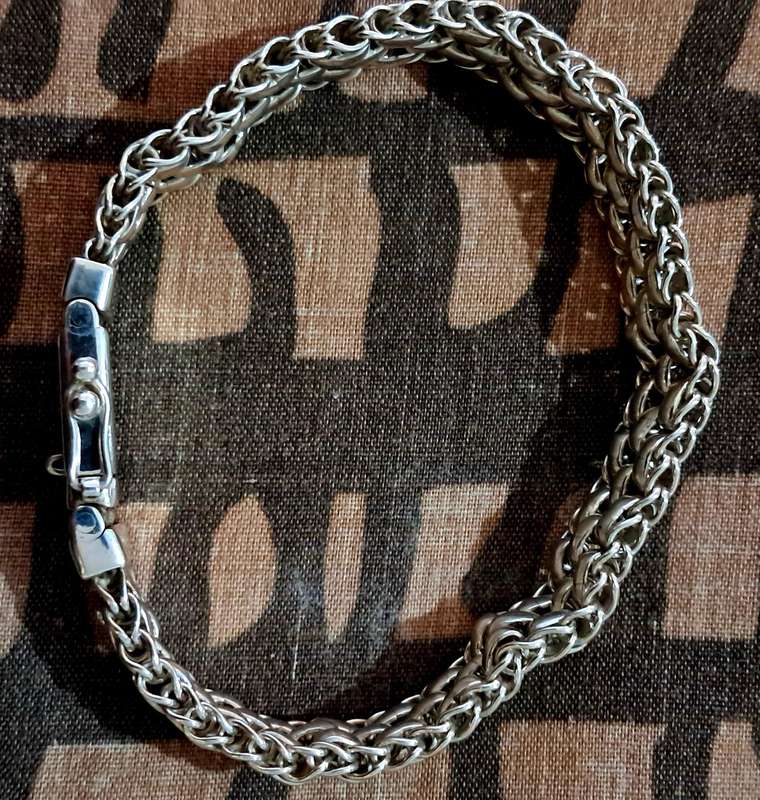 Hand made Sterling Silver bracelet