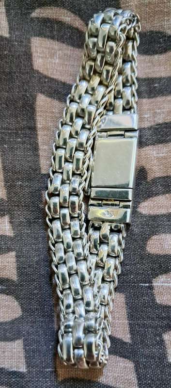 Hand made Sterling Silver bracelet