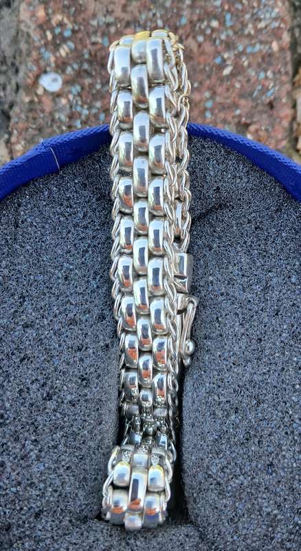 Hand made Sterling Silver bracelet
