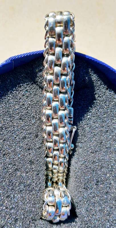 Hand made Sterling Silver bracelet
