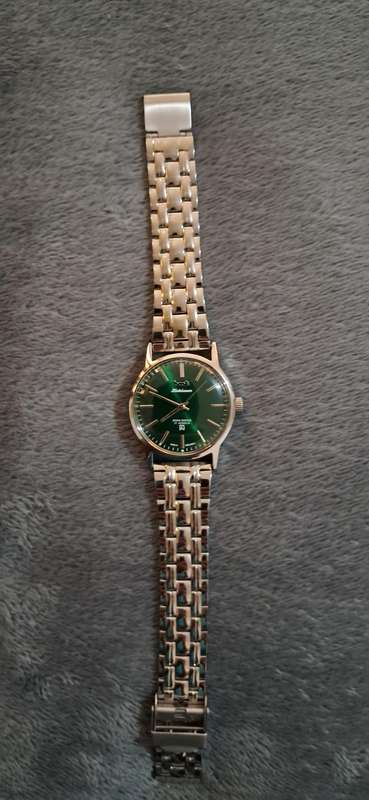 Vintage HMT Kohinoor Para Shock 17 Jewels Mechanical Watch