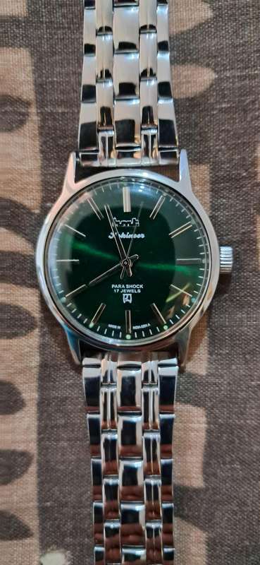 Vintage HMT Kohinoor Para Shock 17 Jewels Mechanical Watch