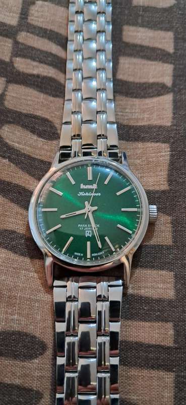 Vintage HMT Kohinoor Para Shock 17 Jewels Mechanical Watch