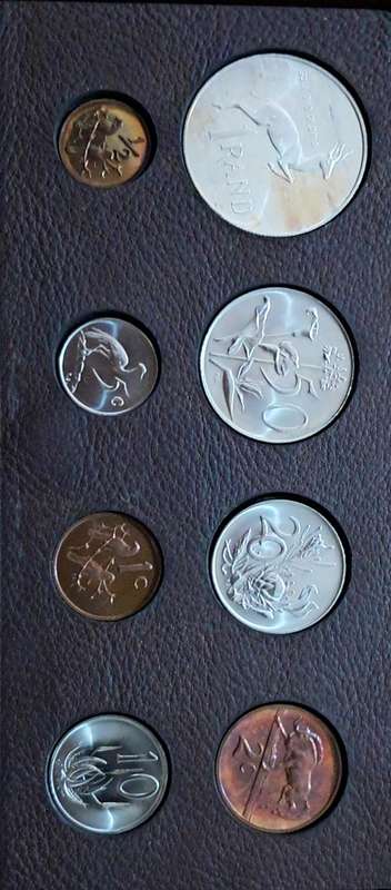 1972 Uncirculated Coin set Silver 1 Rand
