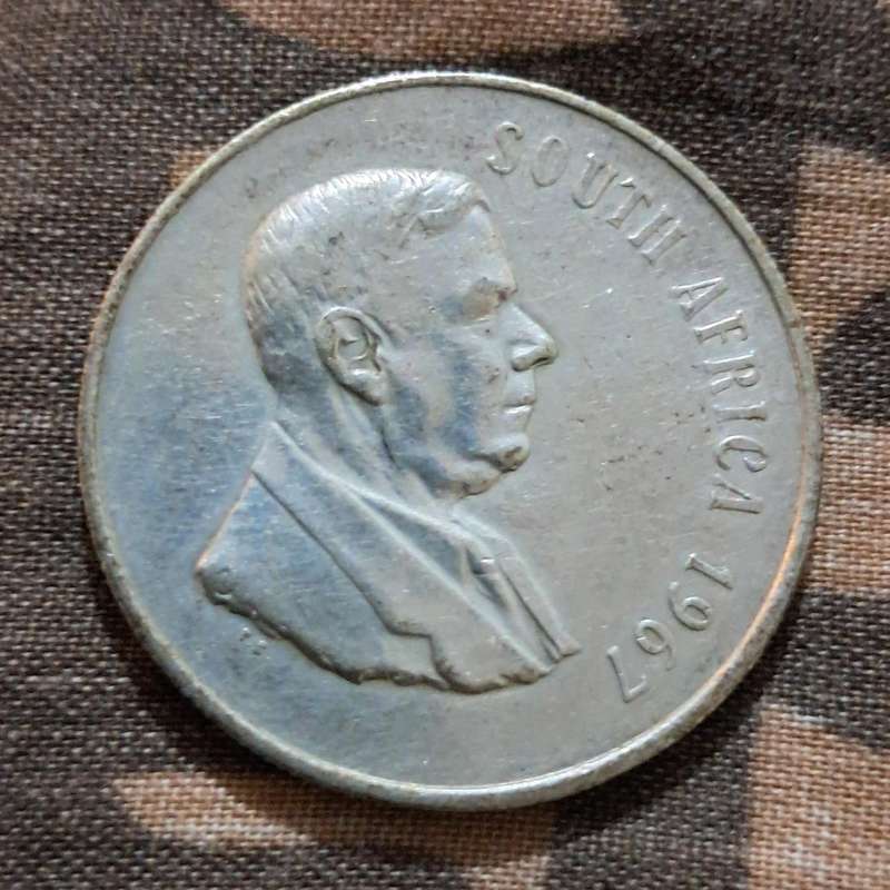 1967 Uncirculated Silver 1 Rand