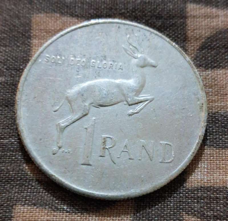 1967 Uncirculated Silver 1 Rand