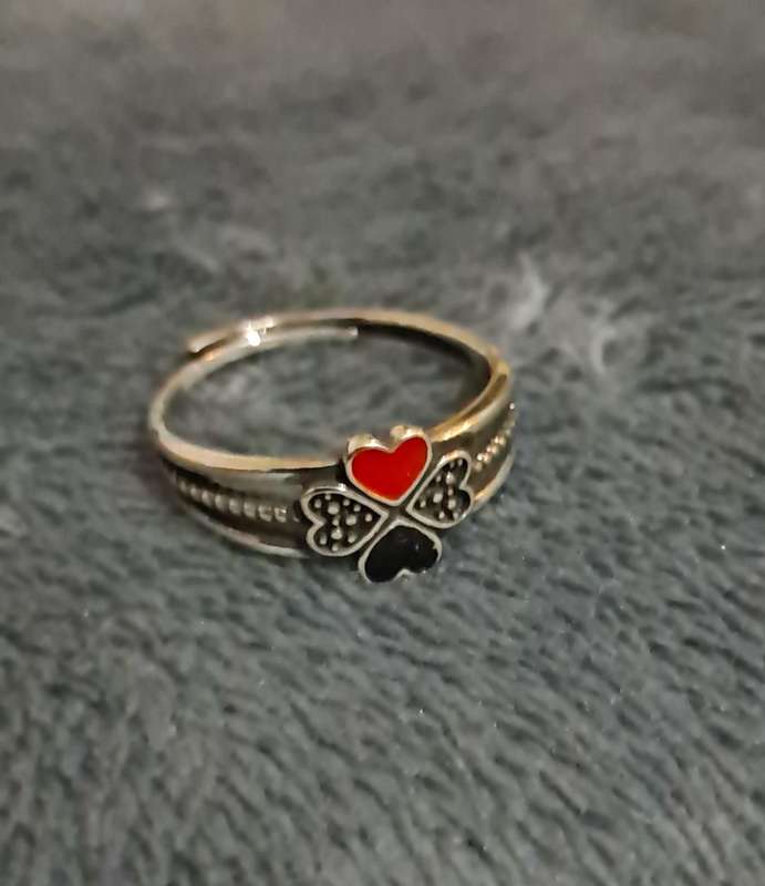 Adjustable Sterling Silver Ring