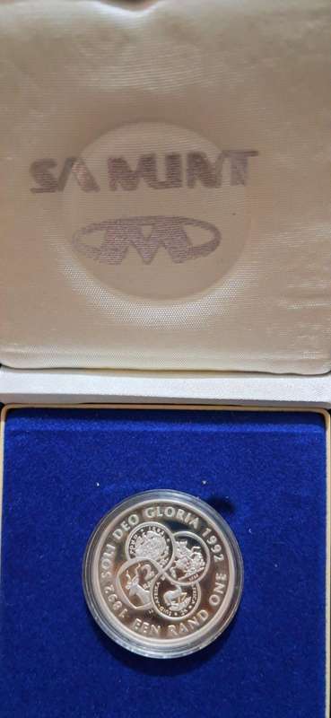 Silver Proof Soli Deo Gloria One Rand