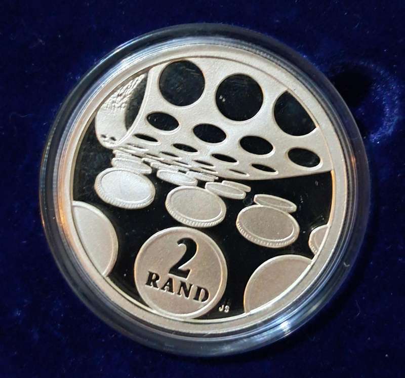 SILVER 1992 PROTEA MINT TECHNOLOGY R2 PROOF COIN