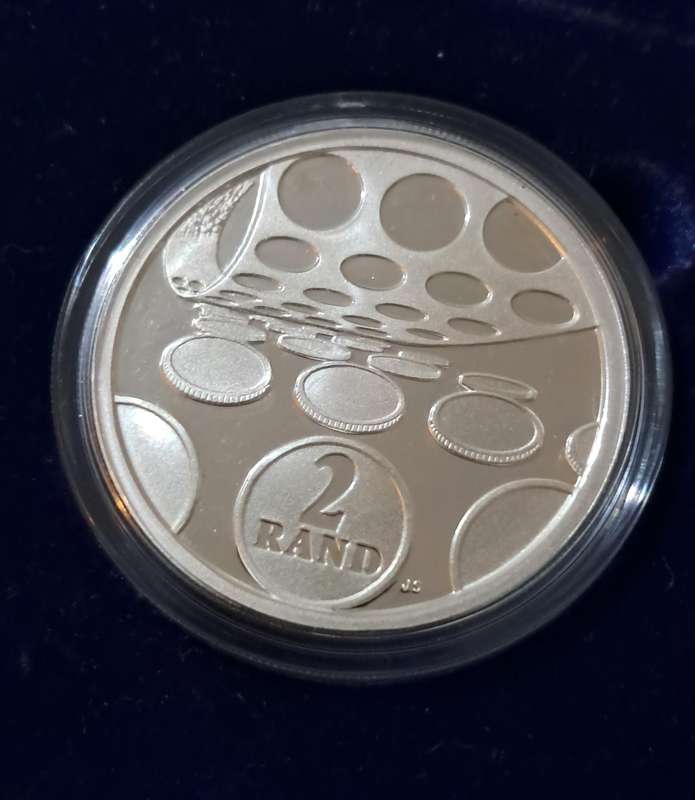 SILVER 1992 PROTEA MINT TECHNOLOGY R2 PROOF COIN