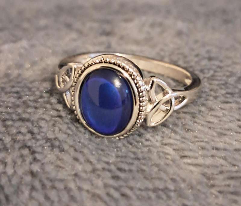 Sterling Silver Mood Ring Size 7