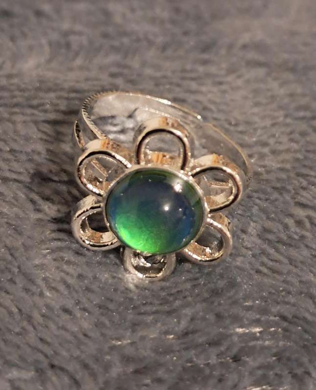 Flower Adjustable Mood Ring