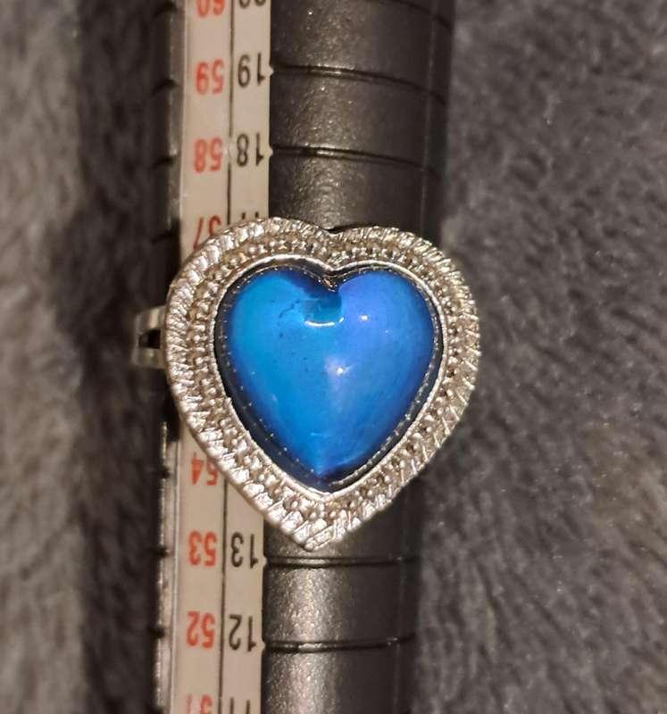 Heart Shaped Adjustable Mood Ring