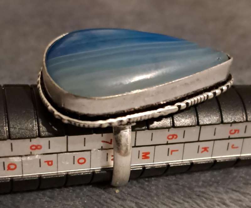 Genuine Onyx Gemstone Ring