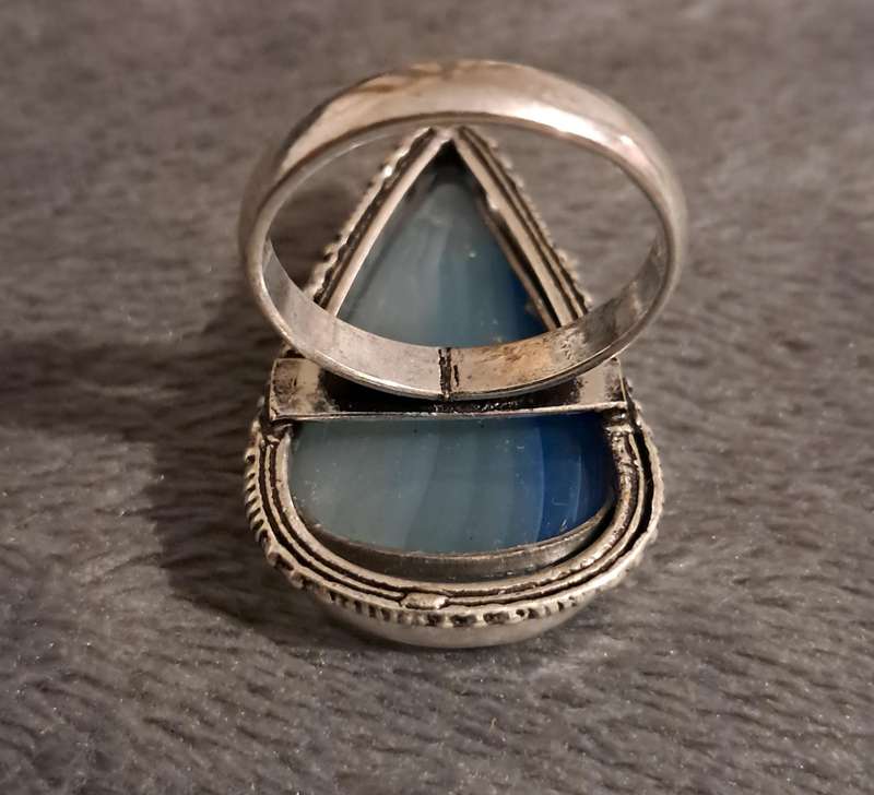 Genuine Onyx Gemstone Ring