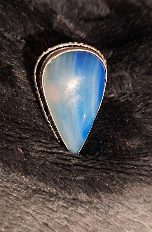 Genuine Onyx Gemstone Ring